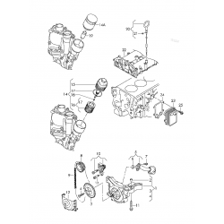 ΑΝΤΛΙΑ ΛΑΔΙΟΥ SEAT IBIZA TOLEDO VW POLO SCODA FABIA ROOMSTER 1.4 1.6 2006-2015