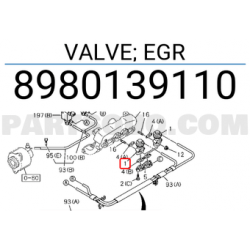 ΒΑΛΒΙΔΑ ΚΑΥΣΑΕΡΙΩΝ AGR ISUZU D-MAX TFR/TFS 4JJ1 16V OEM