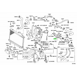 ΒΑΣΗ ΘΕΡΜΟΣΤΑΤΗ TOYOTA COROLLA EE101 STARLET EP91 4EFE 5EFE OEM 3 ΒΑΛΒΙΔΕΣ