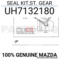 ΣΕΤ ΕΠΙΣΚΕΥΗΣ ΥΔΡΑΥΛΙΚΟΥ ΤΙΜΟΝΙΟΥ MAZDA B2500 '99-'05 (ΑΤΕΡΜΟΝΑ) OEM