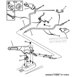 ΚΑΣΤΑΝΙΑ ΧΕΙΡΟΦΡΕΝΟΥ CITROEN BERLINGO PEGEUOT PARTNER OEM