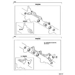 ΣΕΤ ΕΠΙΣΚΕΥΗΣ ΥΔΡΑΥΛΙΚΗΣ ΚΡΕΜΑΡΓΙΕΡΑΣ TOYOTA HILUX VIGO '04-'12 2WD 