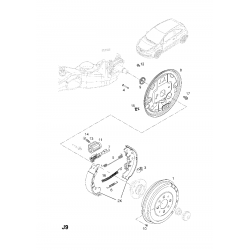 ΡΕΓΟΥΛΑΤΟΡΟΣ ΚΑΣΤΑΝΙΑ ΦΡΕΝΩΝ FORD FIESTA V VI FOCUS I II III OPEL ASTRA H CORCA D E TOYOTA YARIS 