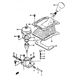 ΣΕΤ ΕΠΙΣΚΕΥΗΣ  ΛΕΒΙΕ ΤΑΧΥΤΗΤΩΝ SUZUKI SAMURAI SJ413 ΚΑΦΕ ΓΙΑ ΤΟΝ ΛΕΒΙΕ