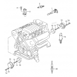 ΠΟΛΛΑΠΛΑΣΙΑΣΤΗΣ  AUDI A4 A6 A7 A8 Q7 R8 LABRORGHINI PORSCHE CAYENNE PANAMERA VW TOUAREG ΚΟΚΚΙΝΟΣ ΕΝΙΣΧΥΜΕΝΟΣ