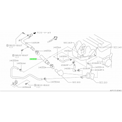 ΚΟΛΑΡΟ ΑΝΤΛΙΑΣ ΝΕΡΟΥ NISSAN ALMERA N15 GA14/GA16 OEM