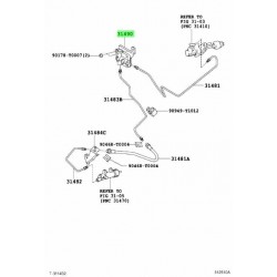 ΚΑΤΑΝΕΜΗΤΗΣ ΣΥΜΠΛΕΚΤΗ TOYOTA HILUX KDN145 KDN150 2002- HILUX KUN 2005-