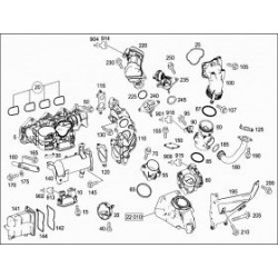 ΠΟΛΛΑΠΛΗ ΕΙΣΑΓΩΓΗΣ MERCEDES W211 W204 S211 C200 C220 E200 E220 CDI 646811/646812/646820/646821