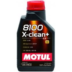 Λιπαντικό Κινητήρα Motul 8100 X-Clean+ 5W30 C3 1lt