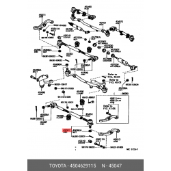 ΑΚΡΟΜΠΑΡΟ ΕΣΩΤΕΡΙΚΟ TOYOTA HILUX  LN85/LN90/LN145/KDN145/KDN150/ 2WD