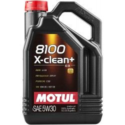 Λιπαντικό Κινητήρα Motul 8100 X-Clean+ 5W30 C3 5lt