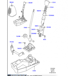 ΠΛΑΣΤΙΚΟ ΛΕΒΙΕ ΤΑΧΥΤΗΤΩΝ FORD TRANSIT CONNECT 2002- OEM