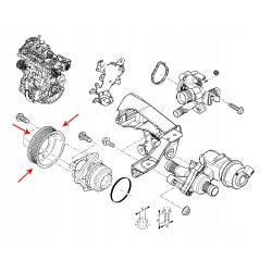 ΤΡΟΧΑΛΙΑ ΑΝΤΛΙΑΣ ΝΕΡΟΥ RENAULT OEM