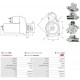 MIZA FORD TRANSIT 1991-  12V 2.3Kw 13Δ 