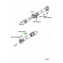 ΚΕΝΤΡΙΚΟΣ ΑΞΟΝΑΣ DAIHATSU TERIOS J1 '97-'05/ J100 '97-'00/ J102 '00-'05 05-10 1.3 1,5 ΕΝΙΣΧΥΜΕΝΟΣ  ΜΕ ΣΤΑΥΡΟΥΣ